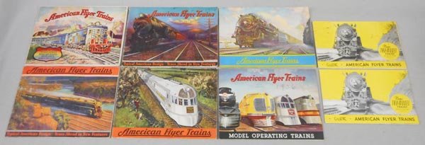 8 AMERICAN FLYER CATALOGS (1 of 1)