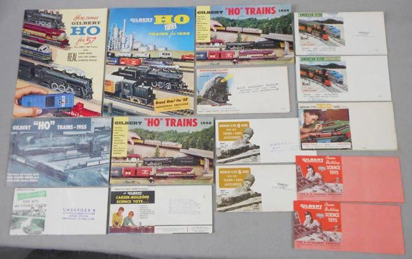14 AMERICAN FLYER CATALOGS (1 of 1)