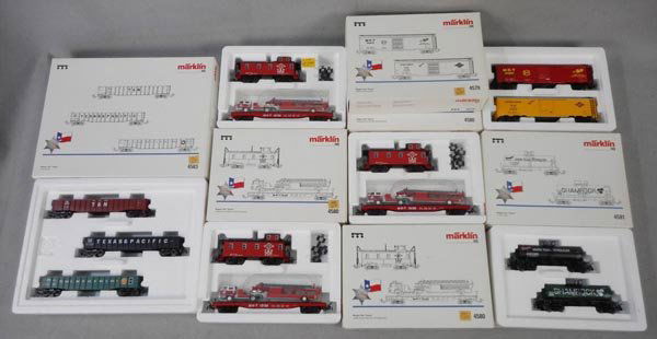 6 MARKLIN TEXAS CAR SETS (1 of 1)