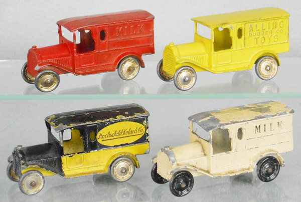 4 TOOTSIETOY 4630 FEDERAL VANS (1 of 1)