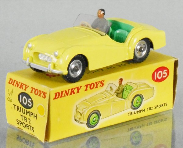 DINKY 105 TRIUMPH TR2 SPORTS (1 of 1)