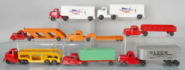 8 TOOTSIETOY TRUCKS (1 of 1)