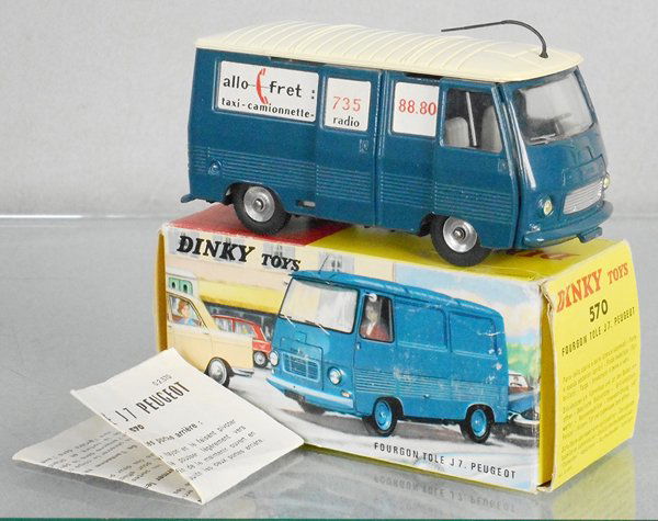 DINKY FR570 PEUGEOT ALLO FRET VAN (1 of 1)