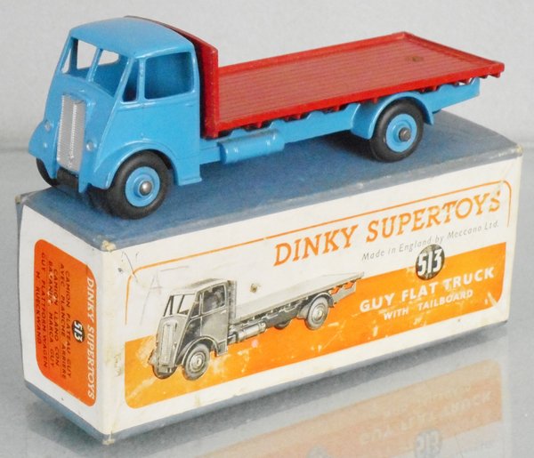DINKY 513 GUY FLAT W/TAILBOARD (1 of 1)