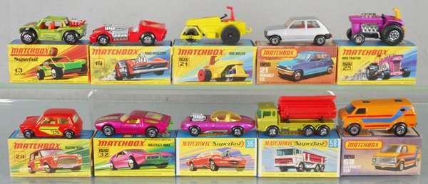 10 MATCHBOX SUPERFASTS (1 of 1)