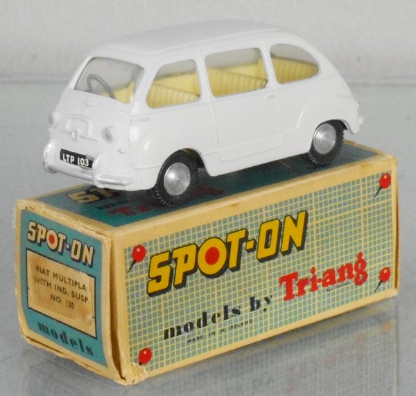 SPOT-ON 120 FIAT MULTIPLA: white, orig box minor wear, C8.