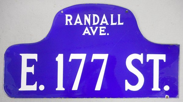 BRONX, NEW YORK STREET SIGN (1 of 1)