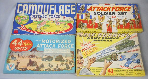 4 CARDBOARD PUNCH OUT SETS (1 of 1)