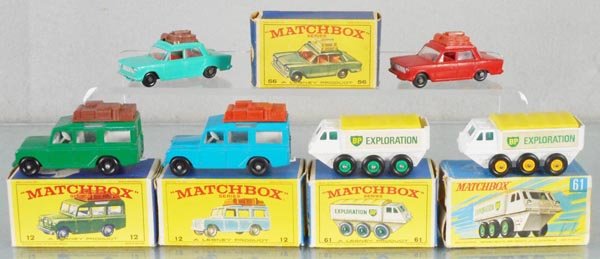 6 MATCHBOX VEHICLES (1 of 1)