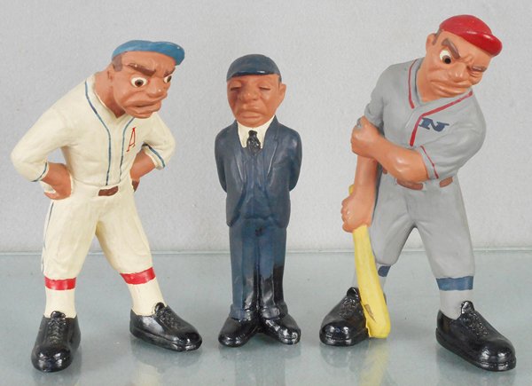 3 L. L. RITTGERS BASEBALL FIGURES (1 of 1)