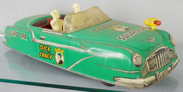 MARX DICK TRACY SQUAD CAR (1 of 1)