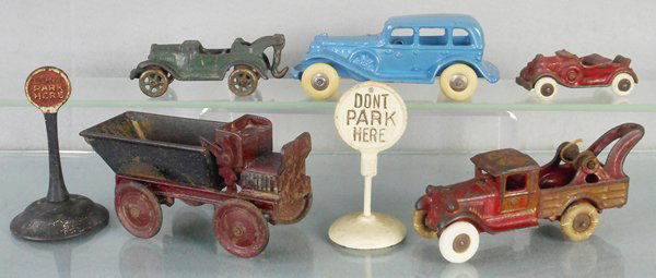 7 CAST IRON TOYS (1 of 1)
