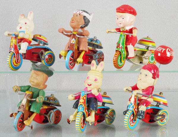 6 TOY TRICYCLES (1 of 1)