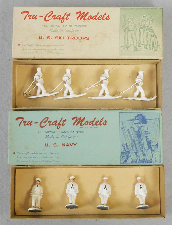 2 TRU-CRAFT MODEL SOLDIER SETS (1 of 1)