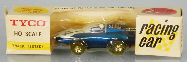 TYCO LOTUS MK XXV S626.298 SLOT CAR: TYCO LOTUS MK XXV S626.298 SLOT CAR used, orig box minor wear & 1 end incom, C9.