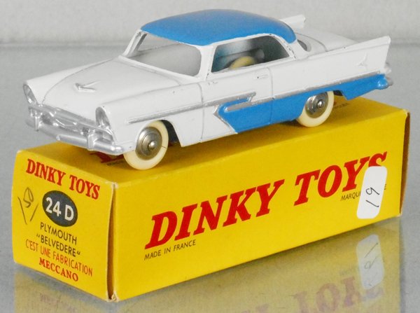 DINKY FR24D PLYMOUTH BELVEDERE (1 of 1)