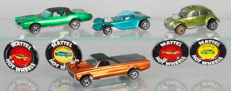 3 Blue Red Line Hot Wheels. Python (missing engine), Custom T-Bird, Beatnik  Bandit (cracked lens) - Bid On Estates Auction Services