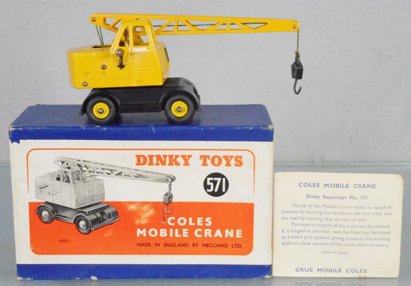 DINKY 571 COLES MOBILE CRANE (1 of 1)