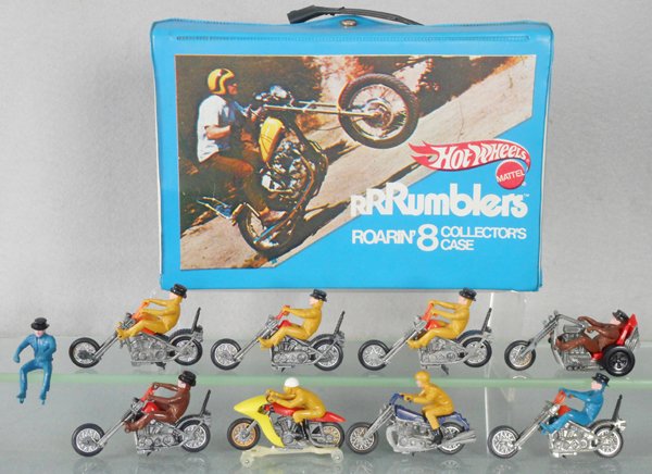 8 Hot Wheels Rrrumblers