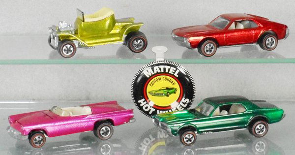 4 HOT WHEELS RED LINES (1 of 1)