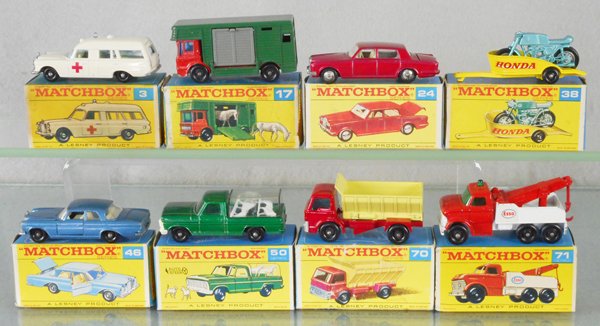 8 MATCHBOX VEHICLES (1 of 1)