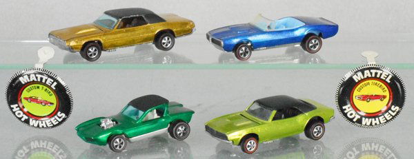 4 HOT WHEELS RED LINES (1 of 1)