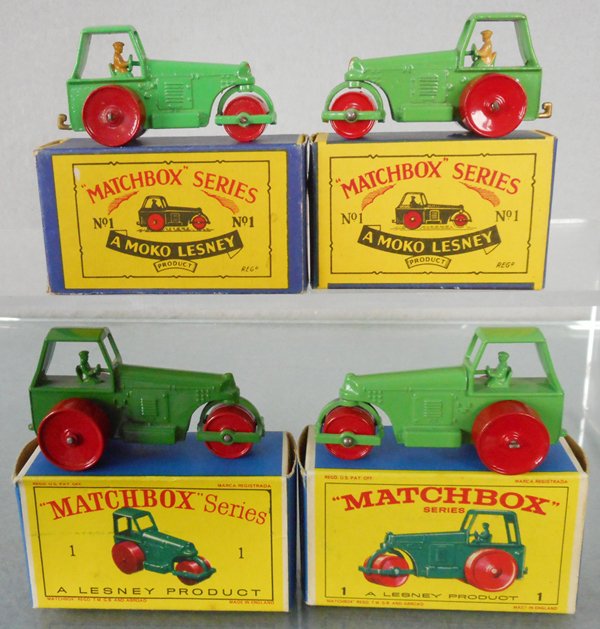4 MATCHBOX ROAD ROLLERS (1 of 1)