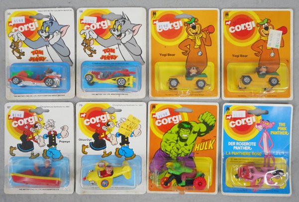 8 CORGI JR VEHICLES (1 of 1)