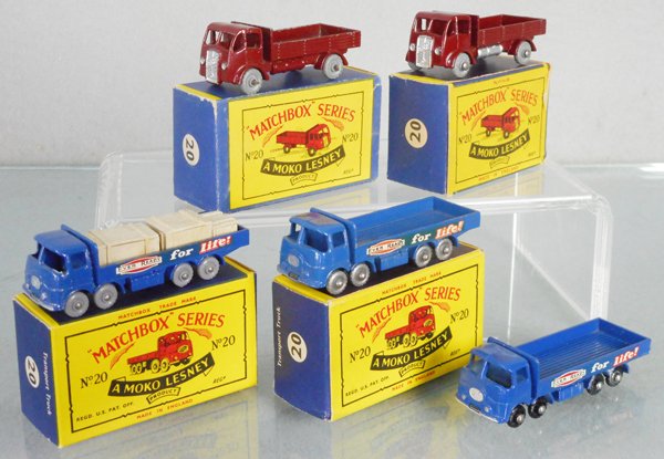5 MATCHBOX TRUCKS (1 of 1)