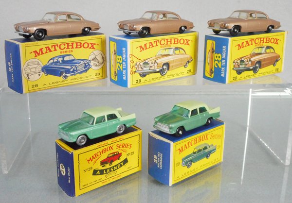 5 MATCHBOX SEDANS (1 of 1)