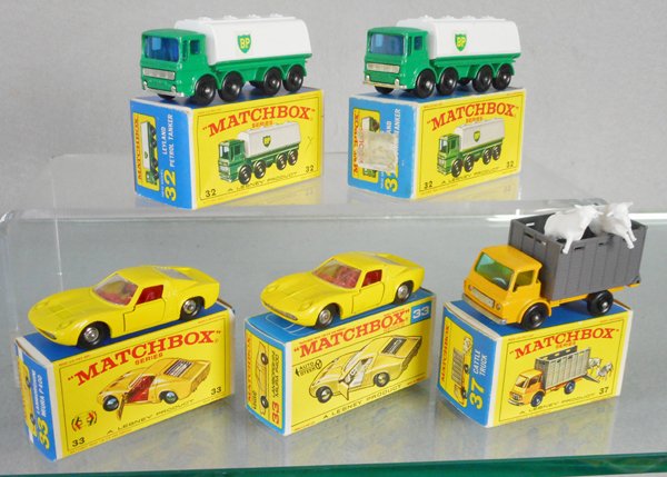 5 MATCHBOX VEHICLES (1 of 1)
