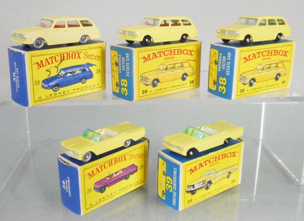 5 MATCHBOX AUTOS (1 of 1)