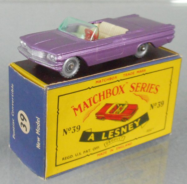 MATCHBOX 39B1 PONTIAC CONVERTIBLE (1 of 1)