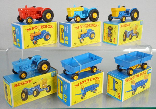 MATCHBOX FORD TRACTORS & TRAILERS (1 of 1)