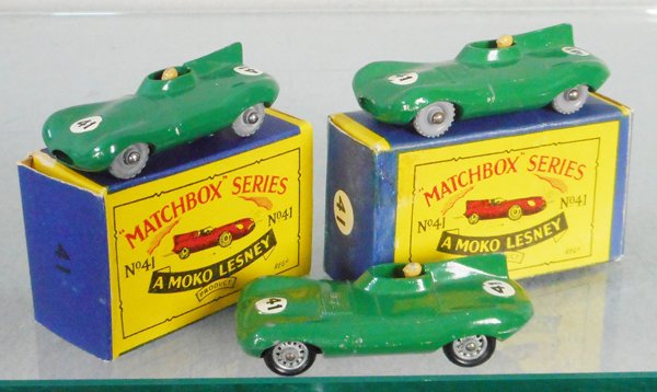 3 MATCHBOX JAGUAR D-TYPES (1 of 1)