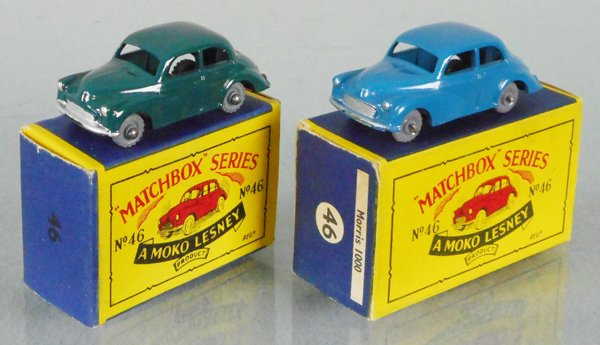 2 MATCHBOX MORRIS MINOR 1000’s (1 of 1)