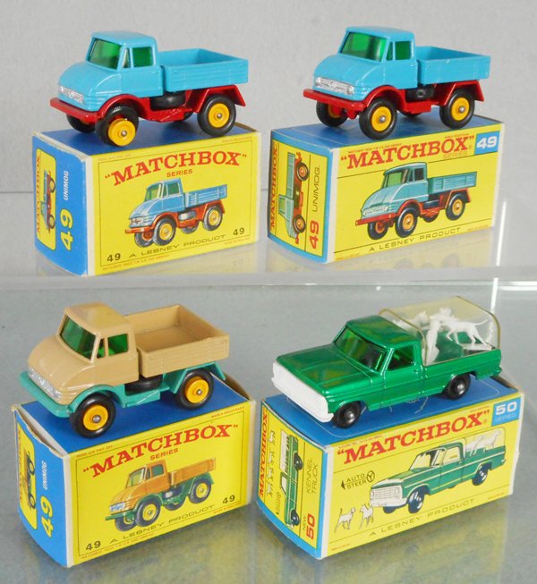 4 MATCHBOX VEHICLES (1 of 1)