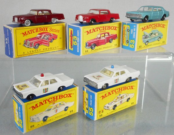5 MATCHBOX AUTOS (1 of 1)