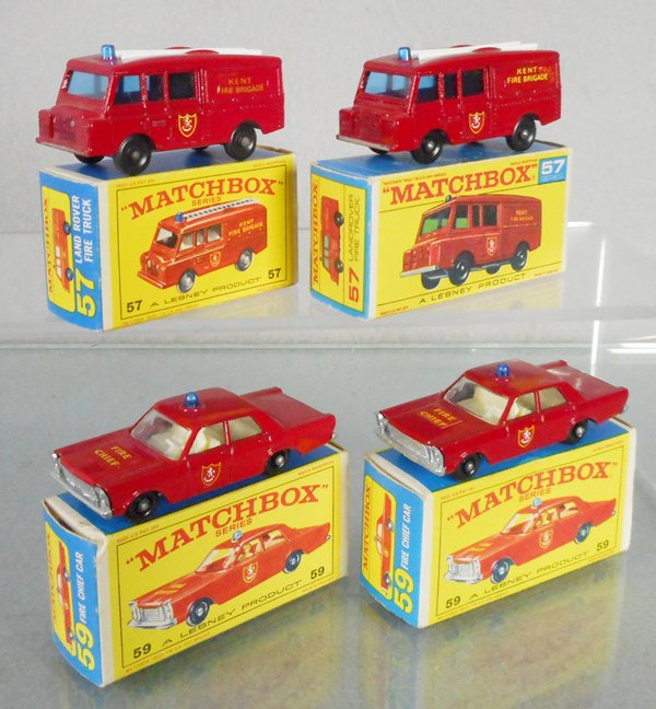 MATCHBOX FIRE RESCUE VEHICLES (1 of 1)