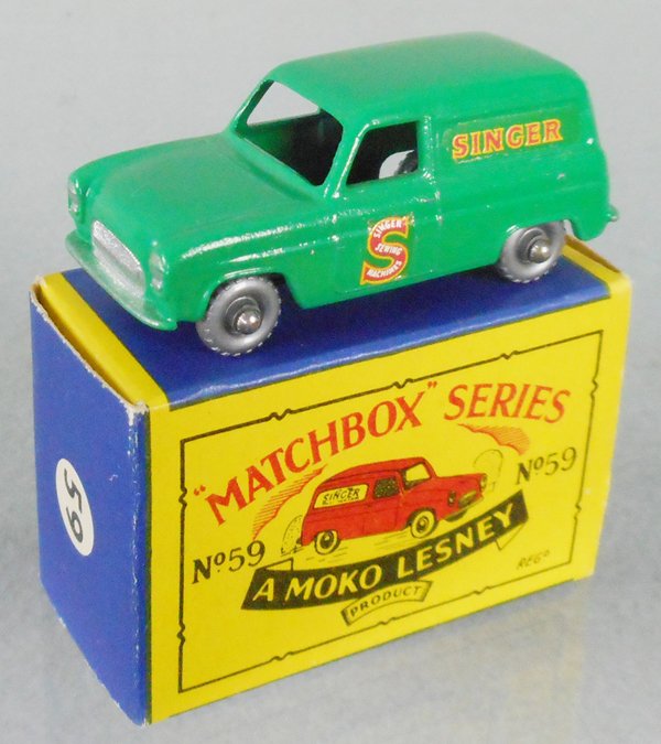 MATCHBOX 59A4 SINGER FORD THAMES VAN (1 of 1)