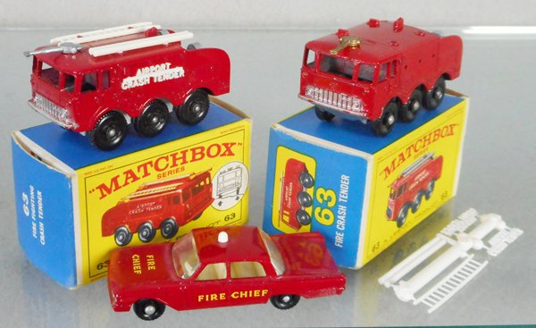 MATCHBOX FIRE RESCUE VEHICLES (1 of 1)