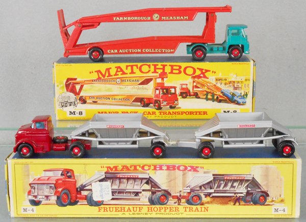 2 MATCHBOX MAJOR PACK VEHICLES (1 of 1)
