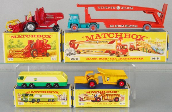 4 MATCHBOX MAJOR PACKS (1 of 1)