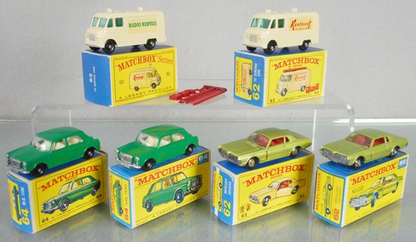 6 MATCHBOX VEHICLES (1 of 1)