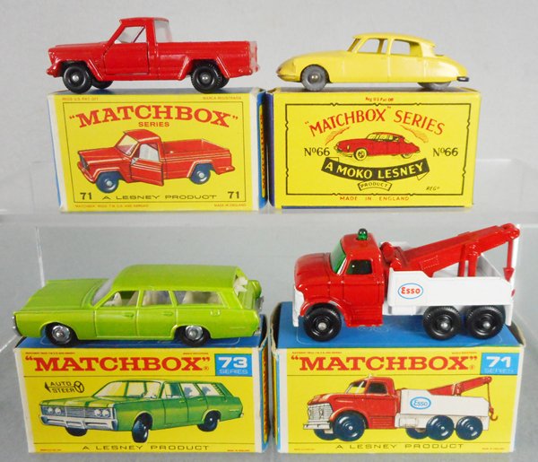 4 MATCHBOX VEHICLES (1 of 1)