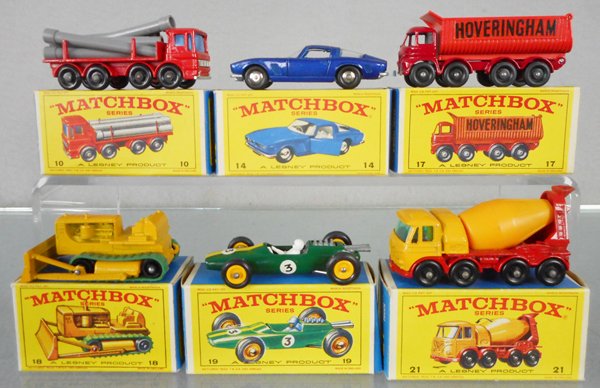 6 MATCHBOX VEHICLES (1 of 1)