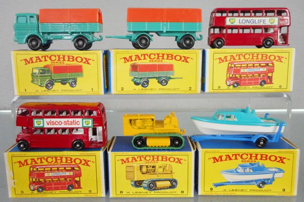 6 MATCHBOX VEHICLES (1 of 1)