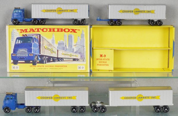 2 MATCHBOX INTERSTATE DOUBLE FREIGHTERS (1 of 1)