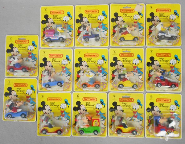14 MATCHBOX WALT DISNEY CHARACTER CARS (1 of 1)