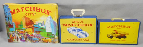 3 MATCHBOX COLLECTORS CASES (1 of 1)
